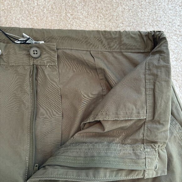 Urban‎ Social Drawcord Miniskirt in Olive Green - Size S - NWT - Picture 3 of 9